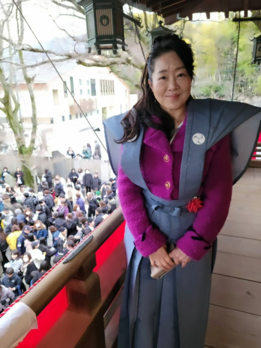 石切神社 節分 豆まき 一昌